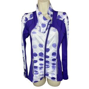Lululemon Presta Packable Shirket Seaside Dot Jacket Size 4